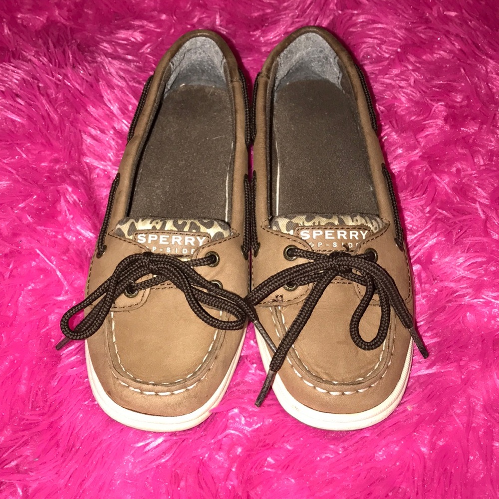 Laguna Brown/Leopard Sperry Top-Sider